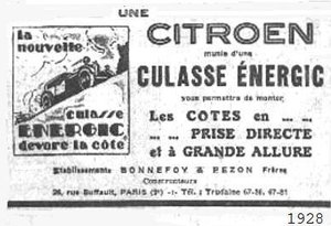 Bonnefoy et Pezon, 1928