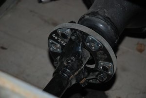 Détail du flector de transmission à accoupler